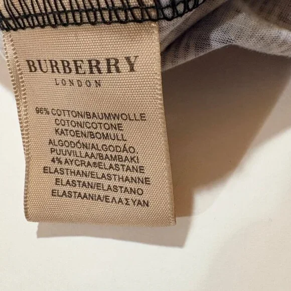 Plaid Logo Graphic T-Shirt Streetwear Designer Inspired Cotton Tee - Picture 3 of 6